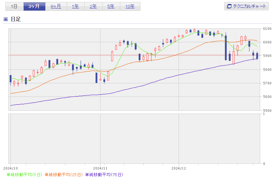 S&P5002024年12月