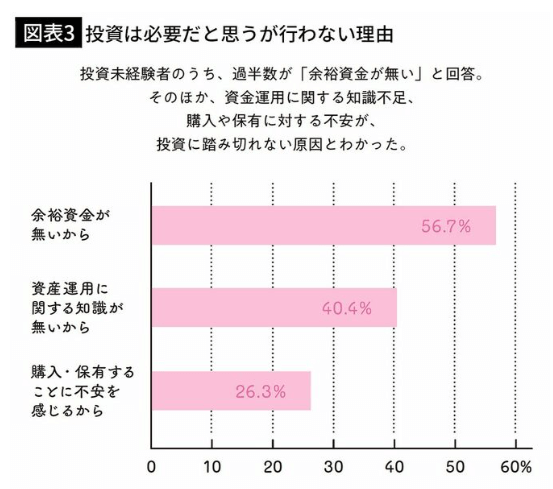 投資は必要だと思うが行わない理由