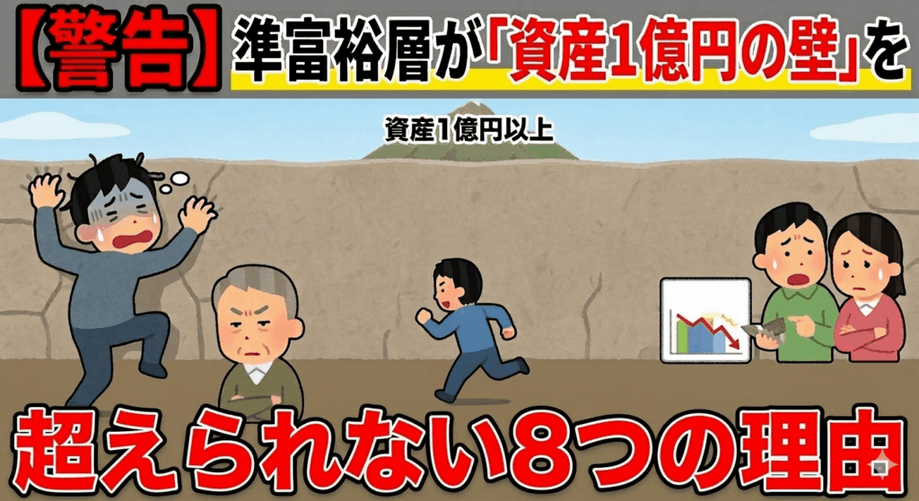 【警告】準富裕層が「資産1億円の壁」を超えられない8つの理由