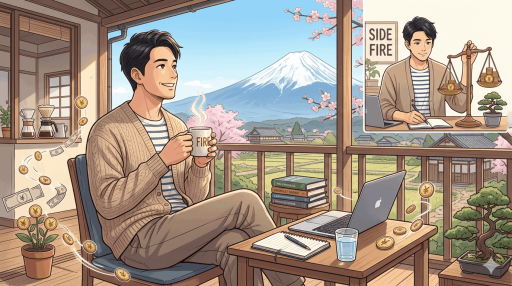日本はサイドFIREの穴場？39歳で5000万築いた男の生存戦略