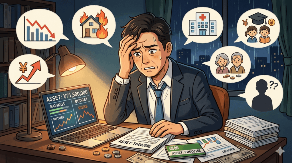 資産7000万超えのサラリーマンが、いまだに抱えるお金の不安7選