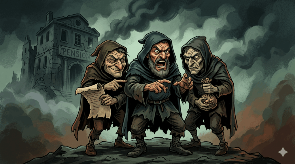 年金不安がいつまでも消えない根本原因。国民をあおる三悪人の正体