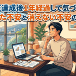 FIRE達成後1年経過して気づいた、消えた不安と消えない不安の正体