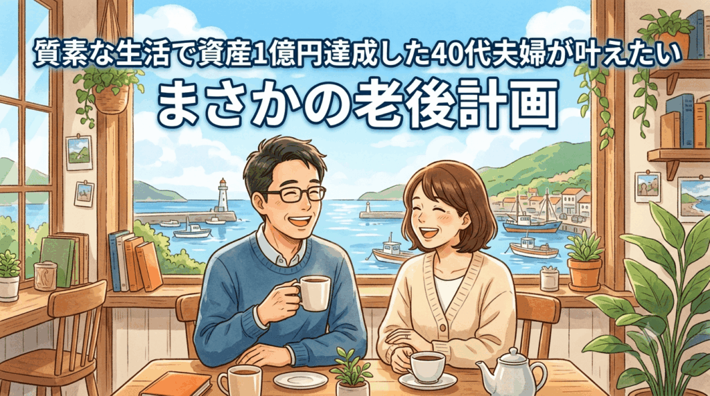 質素な生活で資産1億円達成した40代夫婦が叶えたい「まさかの老後計画」