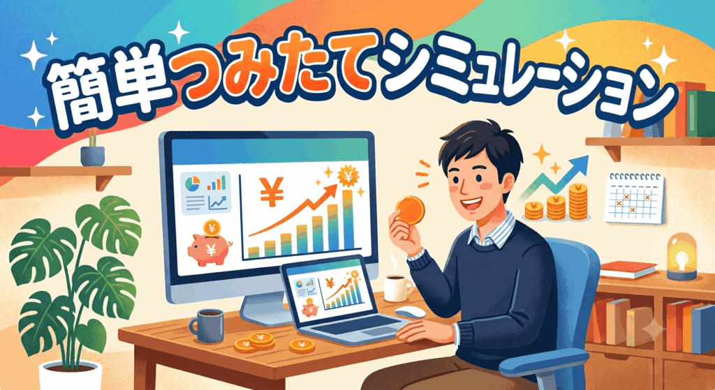 簡単つみたてシミュレーション