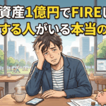 金融資産1億円でFIREしても失敗する人がいる本当の理由【早期リタイア】