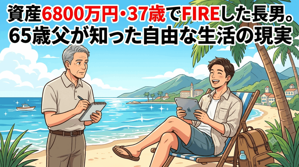 資産6800万円・37歳でFIREした長男。65歳父が知った自由な生活の現実