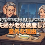世帯年収1300万円・退職金3700万円の夫婦が老後破産した意外な理由
